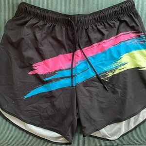 Chubbies The Living Colors 5.5” Running Shorts, Large NWOT